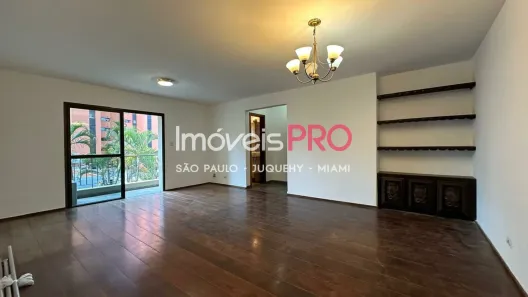 Apartamento com 3 Quartos para alugar, 130m² no Indianópolis, São Paulo