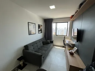 Apartamento com 1 Quarto para alugar, 33m² no Boa Viagem, Recife