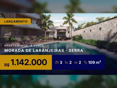 Apartamento com 3 Quartos à venda, 109m² no Morada de Laranjeiras, Serra