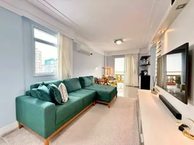 Apartamento com 3 Quartos à venda, 95m² no Pompéia, Santos