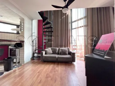 Apartamento com 1 Quarto para alugar, 43m² no Itaim Bibi, São Paulo