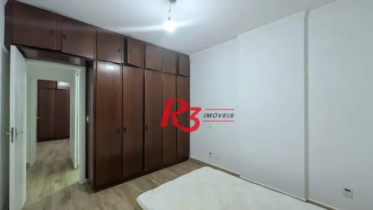 Apartamento com 2 Quartos para alugar, 89m² no Embaré, Santos