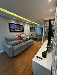 Apartamento com 3 Quartos à venda, 96m² no Vila Scarpelli, Santo André