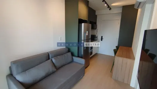 Apartamento com 1 Quarto para alugar, 31m² no Indianópolis, São Paulo