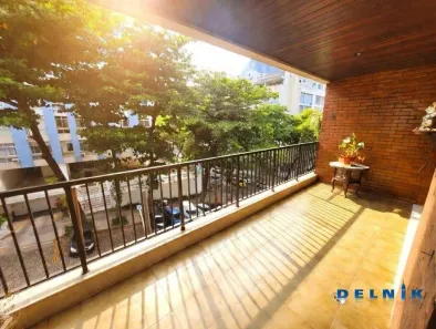 Apartamento com 3 Quartos para alugar, 127m² no Humaitá, Rio de Janeiro