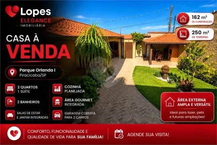 Casa com 2 Quartos à venda, 162m² no Jardim Três Marias, Piracicaba