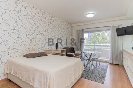 Apartamento com 1 Quarto para alugar, 38m² no Brooklin Paulista, São Paulo