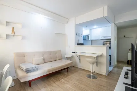 Flat com 1 Quarto à venda, 39m² no Moema, São Paulo