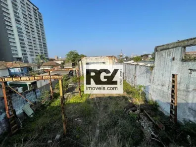 Lote/Terreno à venda, 1565m² no Encruzilhada, Santos