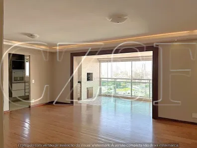 Apartamento com 3 Quartos para alugar, 138m² no Jardim Caravelas, São Paulo