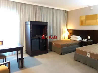 Flat com 1 Quarto para alugar, 29m² no Chácara Santo Antônio (Zona Sul), São Paulo
