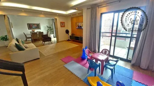 Apartamento com 3 Quartos à venda, 187m² no Guilhermina, Praia Grande