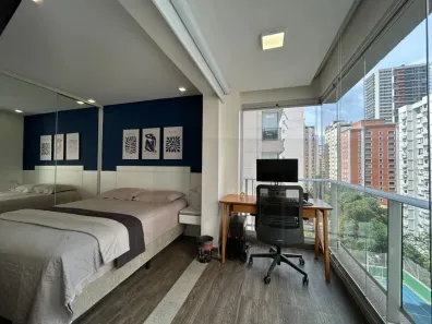 Apartamento com 1 Quarto à venda, 36m² no Brooklin Paulista, São Paulo