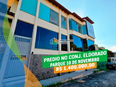 Prédio Comercial com 8 Quartos à venda, 448m² no Parque 10 de Novembro, Manaus