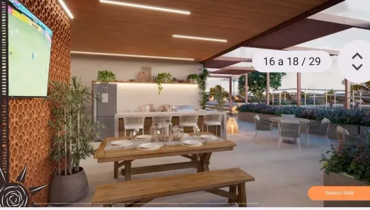 Apartamento com 1 Quarto à venda, 20m² no Merepe, Ipojuca