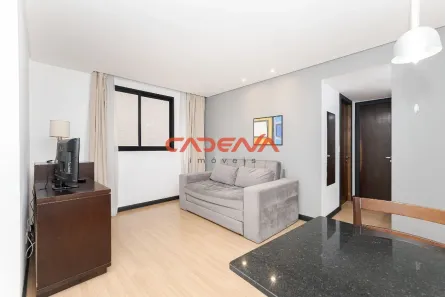 Apartamento com 1 Quarto para alugar, 51m² no Bigorrilho, Curitiba