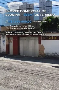 Lote/Terreno à venda, 630m² no Fátima, Fortaleza