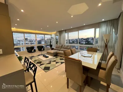 Apartamento com 3 Quartos para alugar, 107m² no Jardim Lindóia, Porto Alegre