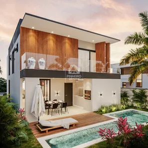 Casa de Condomínio com 4 Quartos à venda, 224m² no Jardim Limoeiro, Camaçari