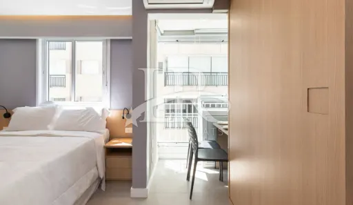 Flat com 1 Quarto para alugar, 20m² no Bela Vista, São Paulo