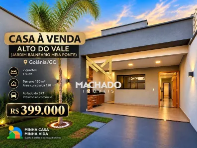 Casa com 2 Quartos à venda, 100m² no Setor Alto do Vale, Goiânia