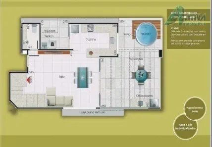 Cobertura com 4 Quartos à venda, 147m² no Vila Paris, Belo Horizonte