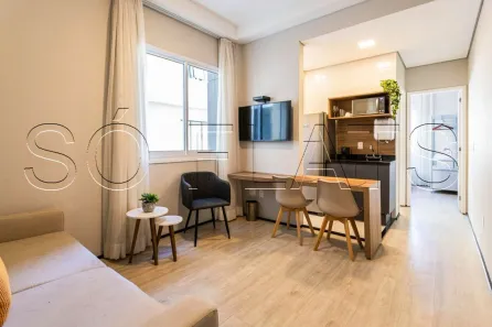 Flat com 1 Quarto à venda, 35m² no Santa Cecília, São Paulo