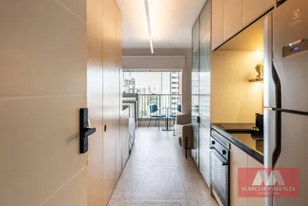 Apartamento com 1 Quarto para alugar, 26m² no Vila Mariana, São Paulo