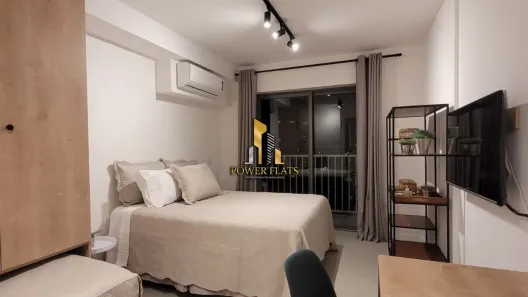 Apartamento com 1 Quarto para alugar, 27m² no Pinheiros, São Paulo