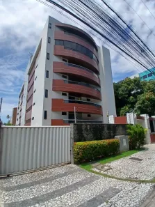 Apartamento com 3 Quartos para alugar, 124m² no Cabo Branco, João Pessoa