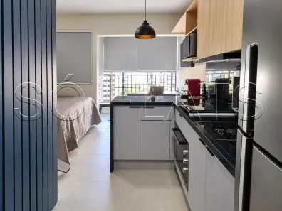 Apartamento com 1 Quarto para alugar, 25m² no Campo Belo, São Paulo