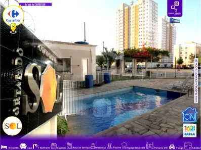 Apartamento com 2 Quartos à venda, 55m² no Centro, Belford Roxo