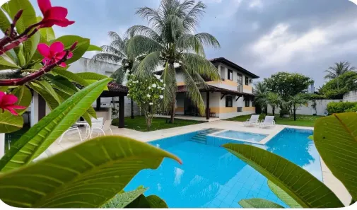 Casa de Condomínio com 4 Quartos para alugar, 164m² no Busca Vida (Abrantes), Camaçari