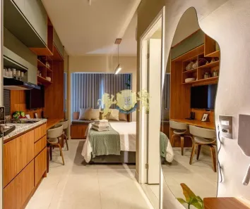 Flat com 1 Quarto à venda, 20m² no República, São Paulo