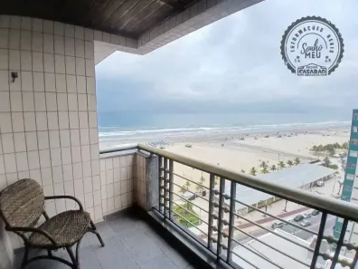 Cobertura com 3 Quartos para alugar, 140m² no Guilhermina, Praia Grande