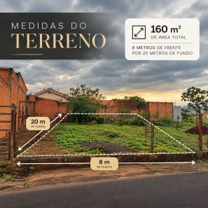 Lote/Terreno à venda, 160m² no Parque das Oliveiras, Ribeirão Preto
