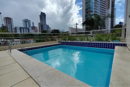 Apartamento com 3 Quartos para alugar, 86m² no Cabo Branco, João Pessoa
