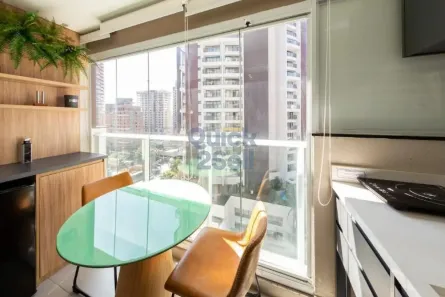 Apartamento com 1 Quarto à venda, 24m² no Indianópolis, São Paulo