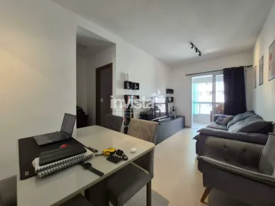 Apartamento com 1 Quarto para alugar, 53m² no Boqueirão, Santos