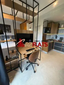 Flat com 1 Quarto para alugar, 30m² no Jardim Anália Franco, São Paulo