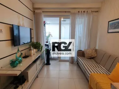 Apartamento com 2 Quartos à venda, 74m² no Gonzaga, Santos