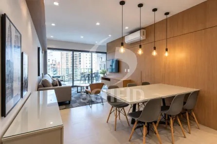 Apartamento com 2 Quartos para alugar, 84m² no Indianópolis, São Paulo