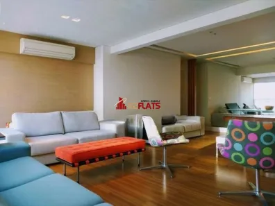 Flat com 2 Quartos para alugar, 107m² no Cidade Monções, São Paulo