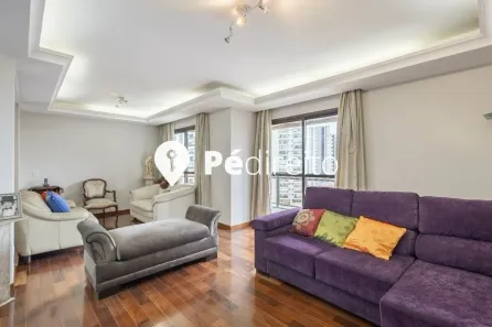 Apartamento com 4 Quartos para alugar, 211m² no Vila Regente Feijó, São Paulo