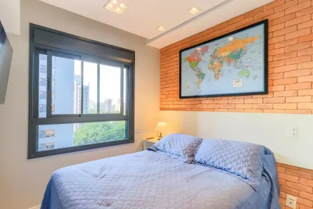 Kitnet com 1 Quarto à venda, 25m² no Brooklin Paulista, São Paulo