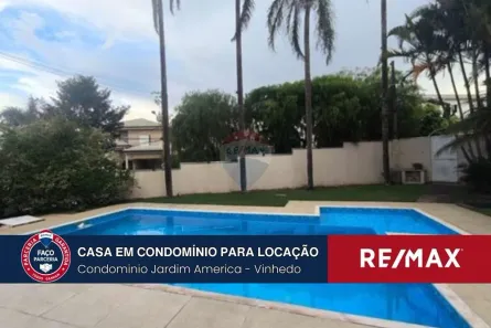 Casa de Condomínio com 4 Quartos para alugar, 370m² no Santa Rosa, Vinhedo