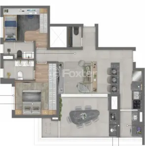 Apartamento com 2 Quartos à venda, 87m² no Jardim Vera Cruz, São Paulo