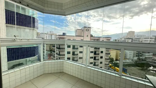 Apartamento com 1 Quarto para alugar, 55m² no Caiçara, Praia Grande
