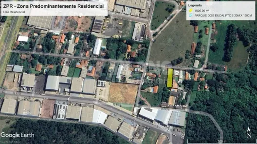Lote/Terreno à venda, 1000m² no Parque dos Eucalíptos, Rio Claro
