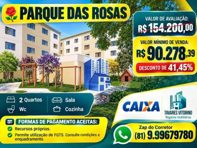 Apartamento com 2 Quartos à venda, 41m² no Tejipió, Recife